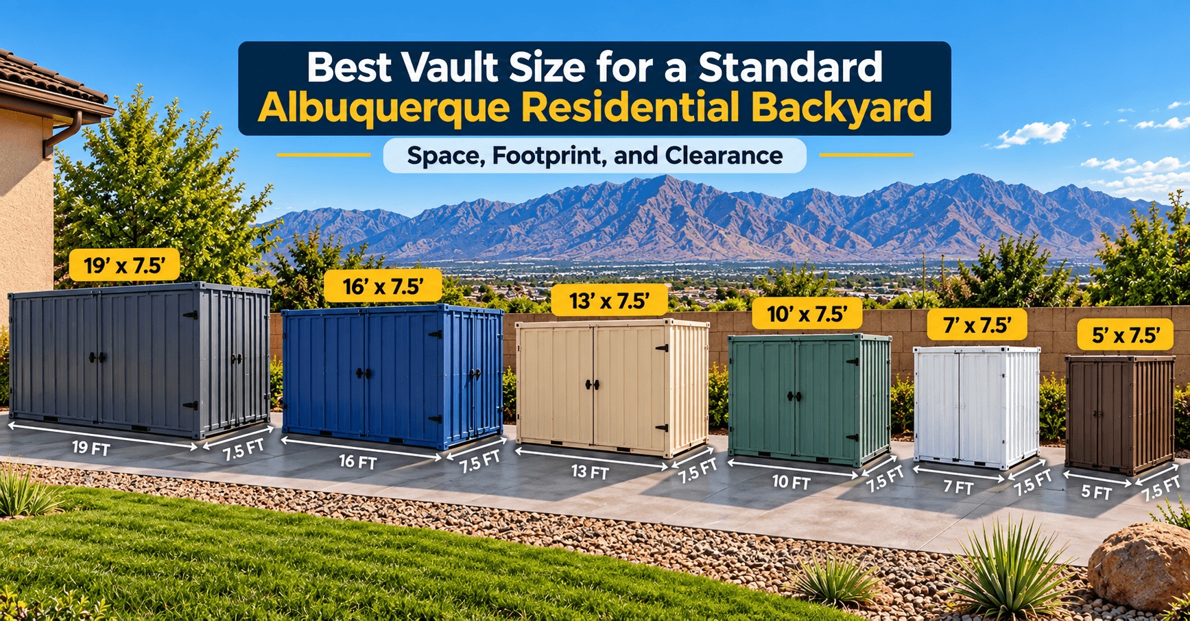 Best Vault Size for a Standard Albuquerque