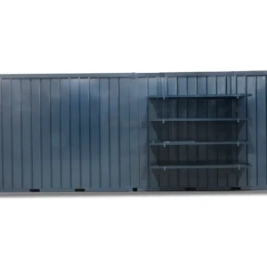 Steel Shelves for Exterior Storage